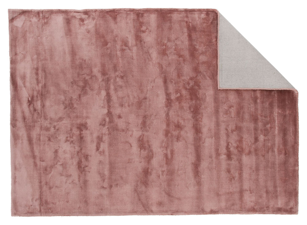 Indra Viscose Rug, 171x242, dammig rosa