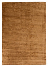 Indra Viscose Rug, 251x352, Rusty Orange