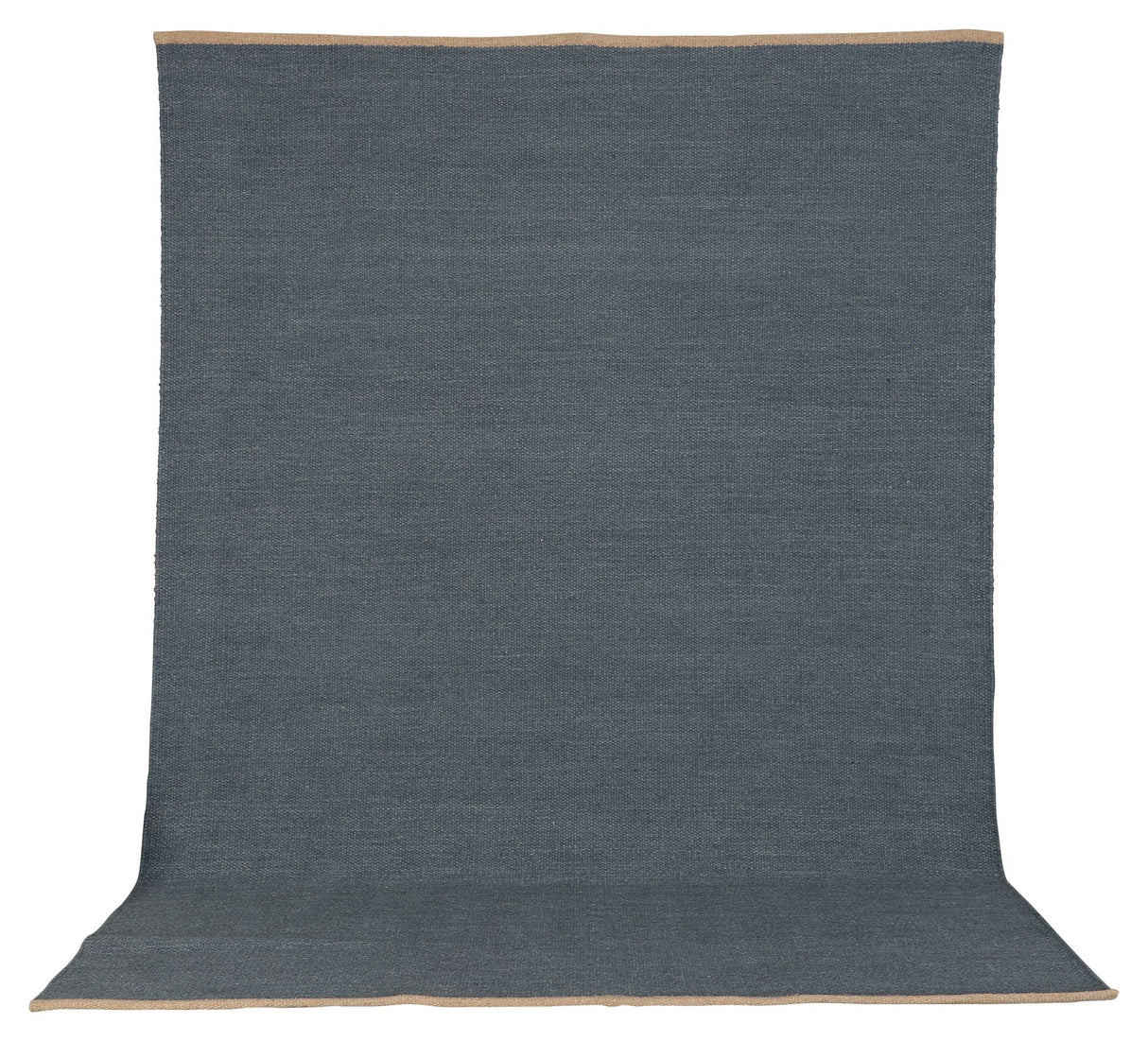 Jaipur Wool Mix Filt, 200x300, Marine