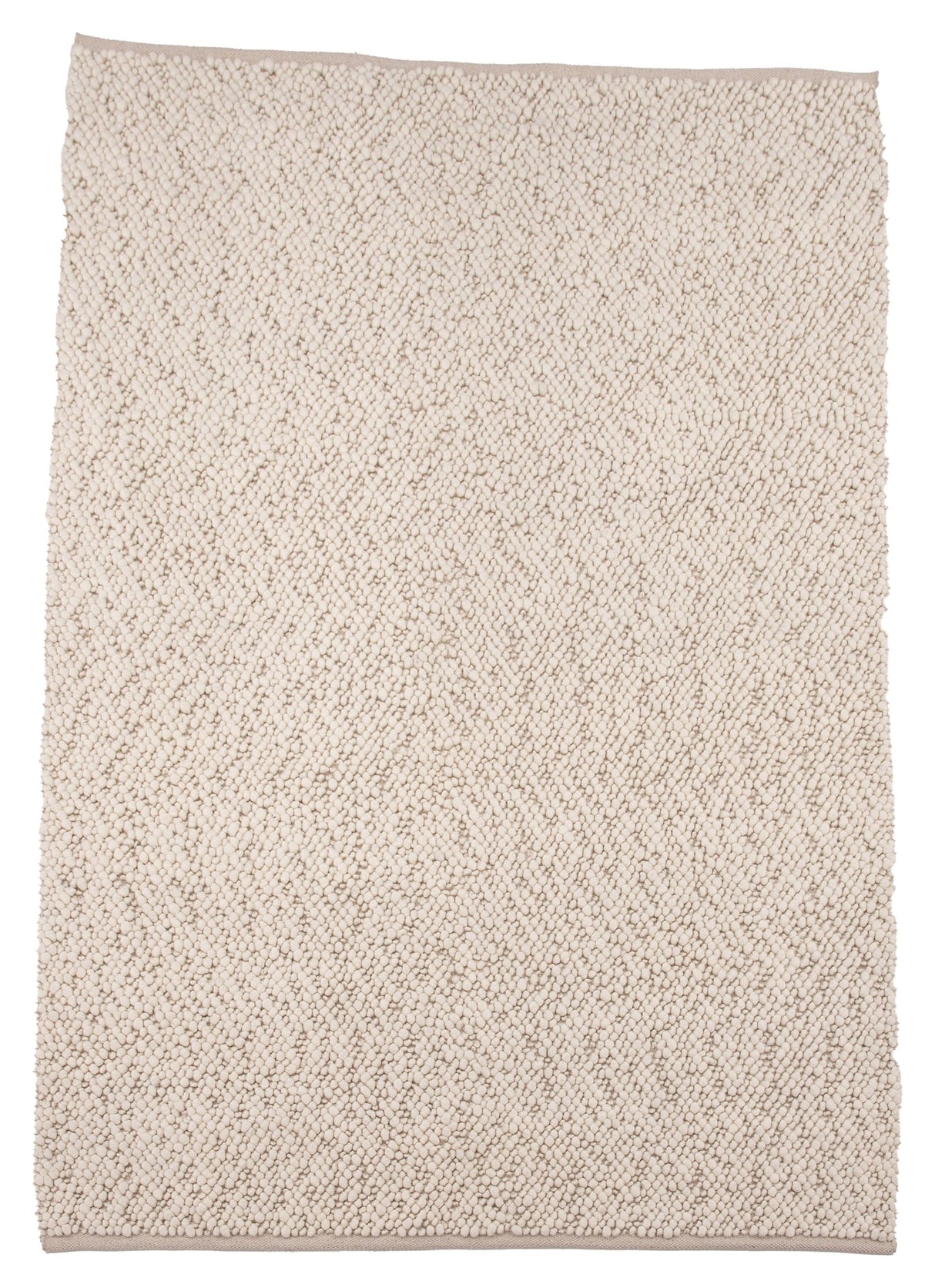 Jajru Wool Filt, 230x160 - White