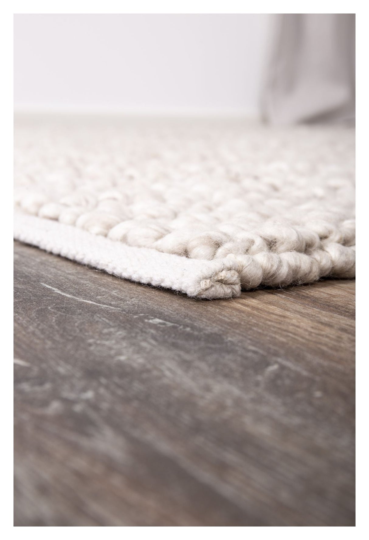 Jajru Wool Mix Filt, 250x350, Beige