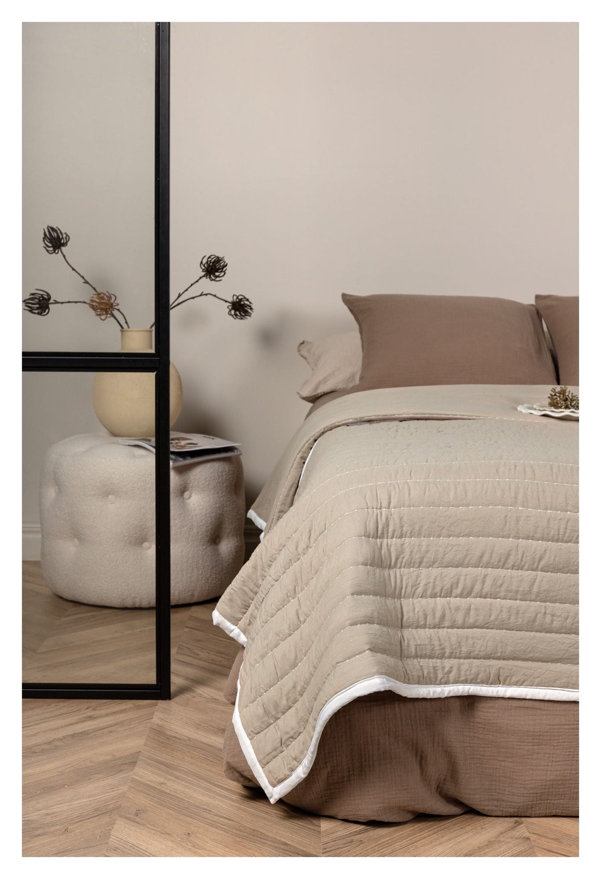 Juni Beddrage 150x250 - Beige