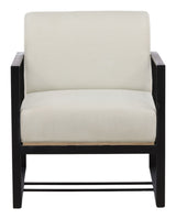 Kansas Lounge Chair, Lyssna, offwhite