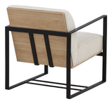 Kansas Lounge Chair, Lyssna, offwhite