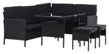 Knock Lounge Soffa - Black Braid