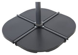 Leeds, Parasol Foot Stone, Black