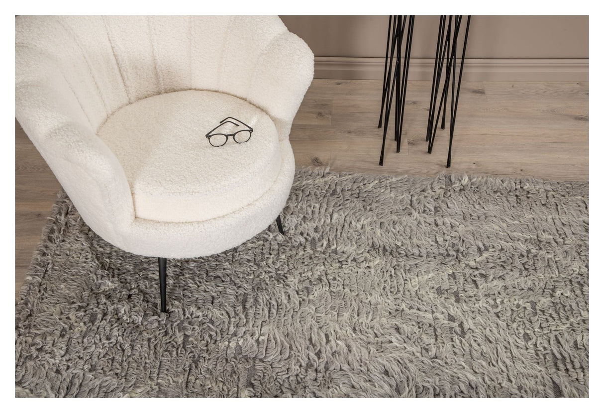 Leiko Wool Filt, 160x230, Beige