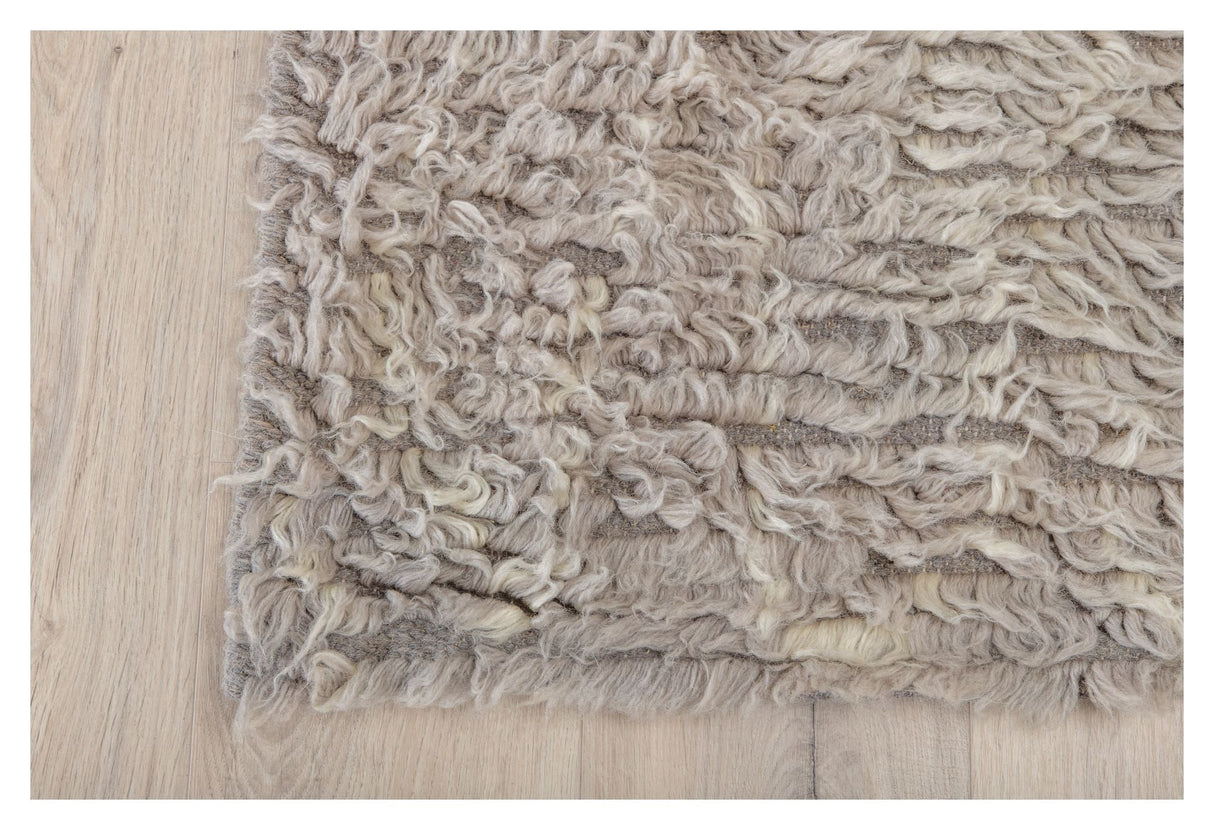 Leiko Wool Filt, 160x230, Beige