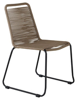 Lindos Garden Chair, Black W. latte