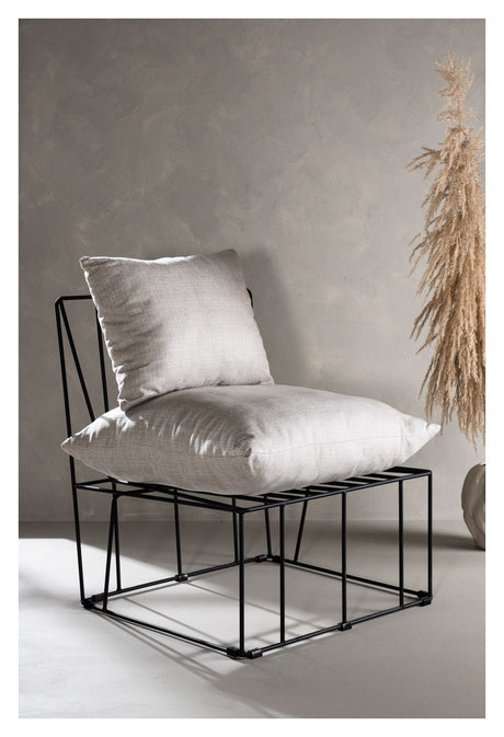 Livonia Lounge Chair - Svart