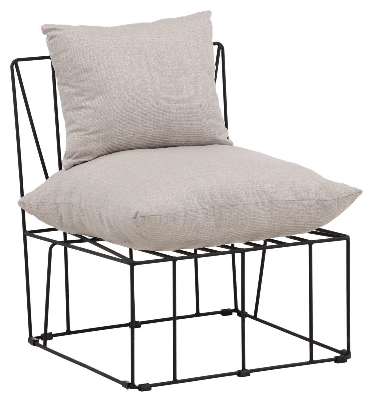 Livonia Lounge Chair - Svart