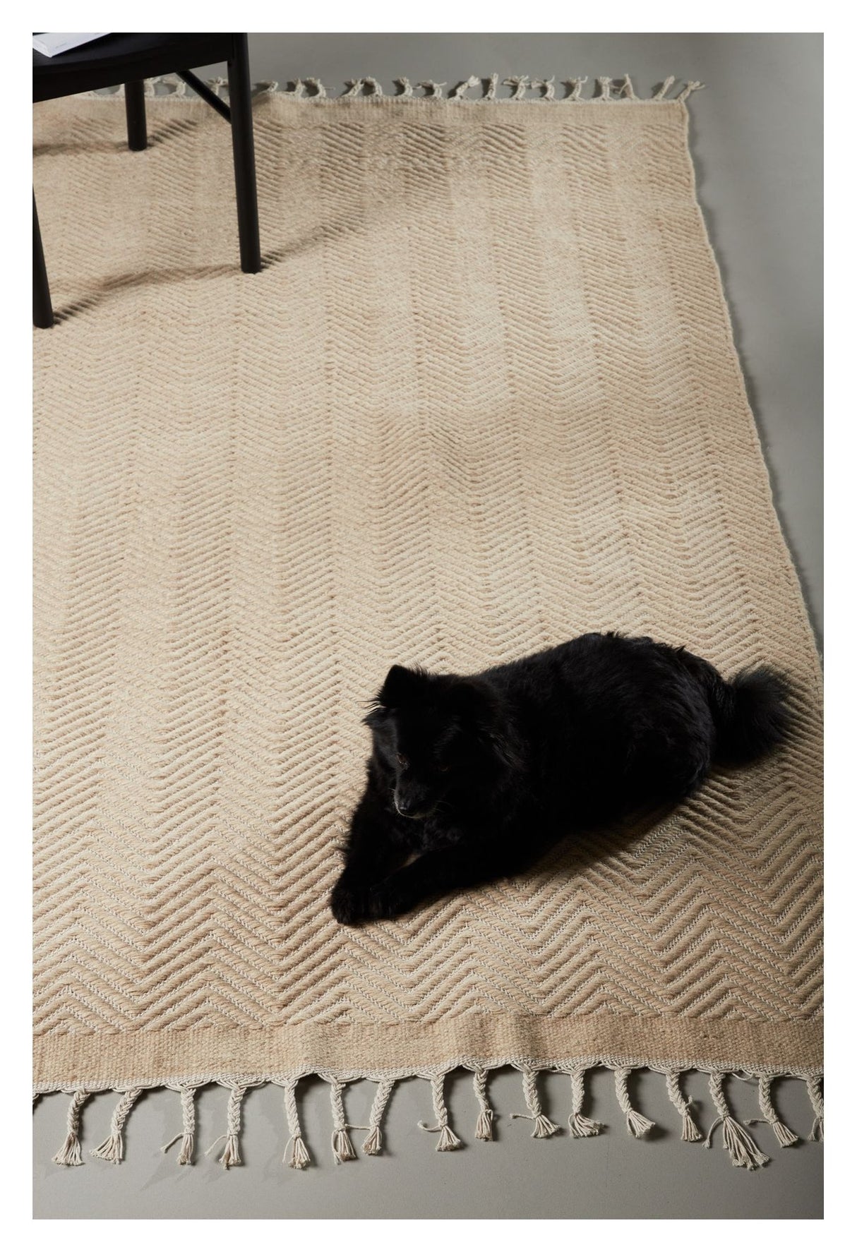 Loki Rug 300x200 - White/Beige