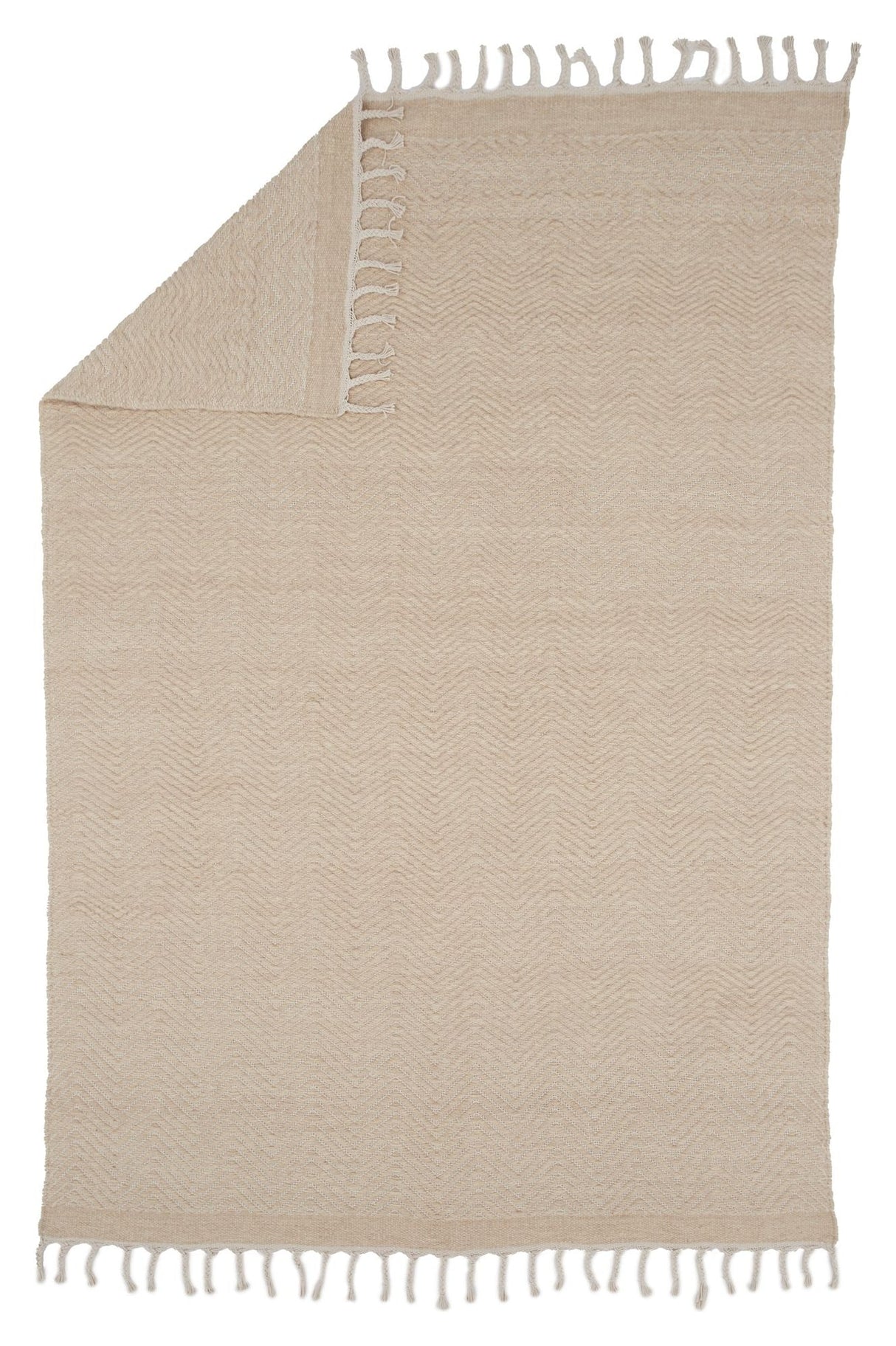 Loki Rug 350x250 - White/Beige