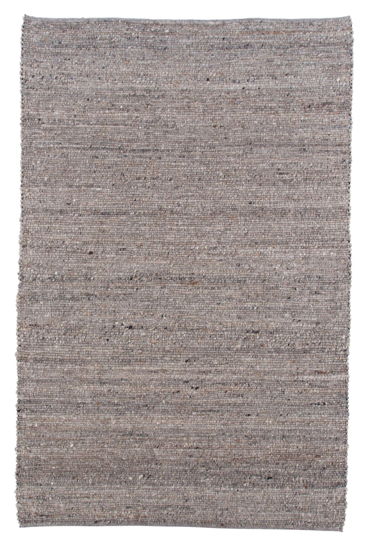 Loump Wool Mix Filt, 200x300, Gray, Beige