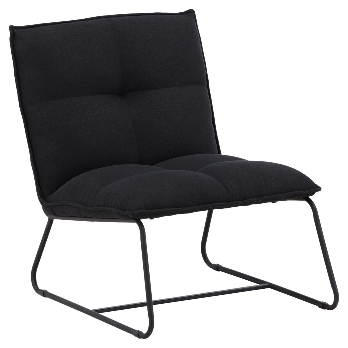 Madison Lounge Chair - Svart