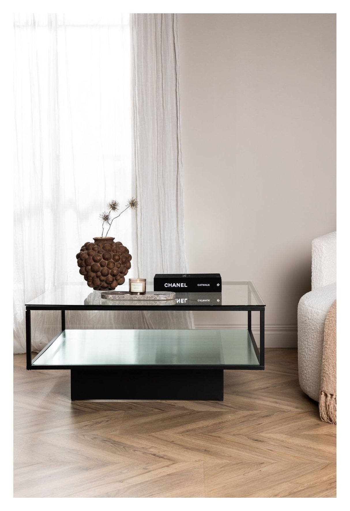 Maglehem Coffee Table 90x90 - Svart