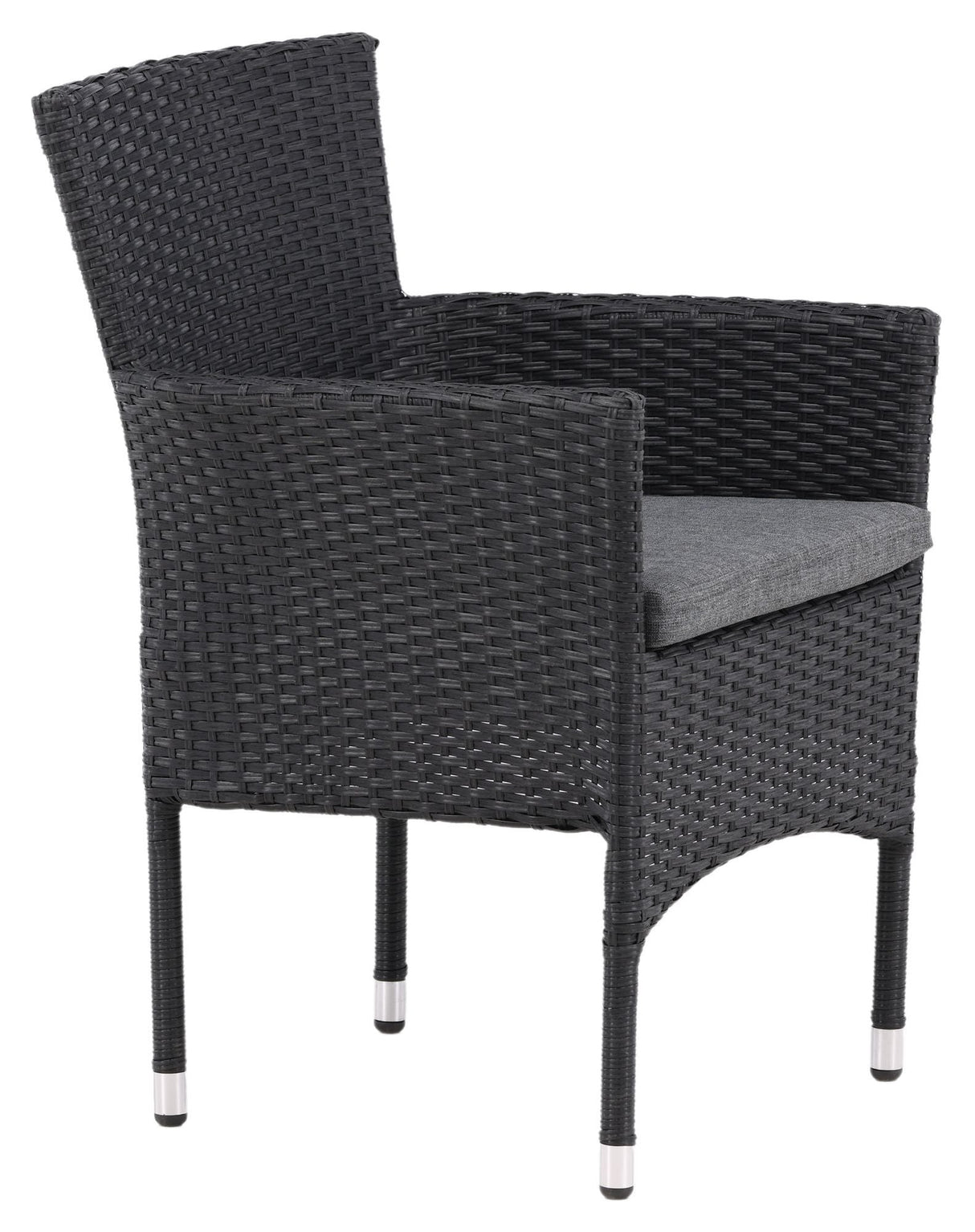 Malina Garden Chair, Black Wicker