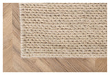 Marta Wool Mix Filt, 160x230, White