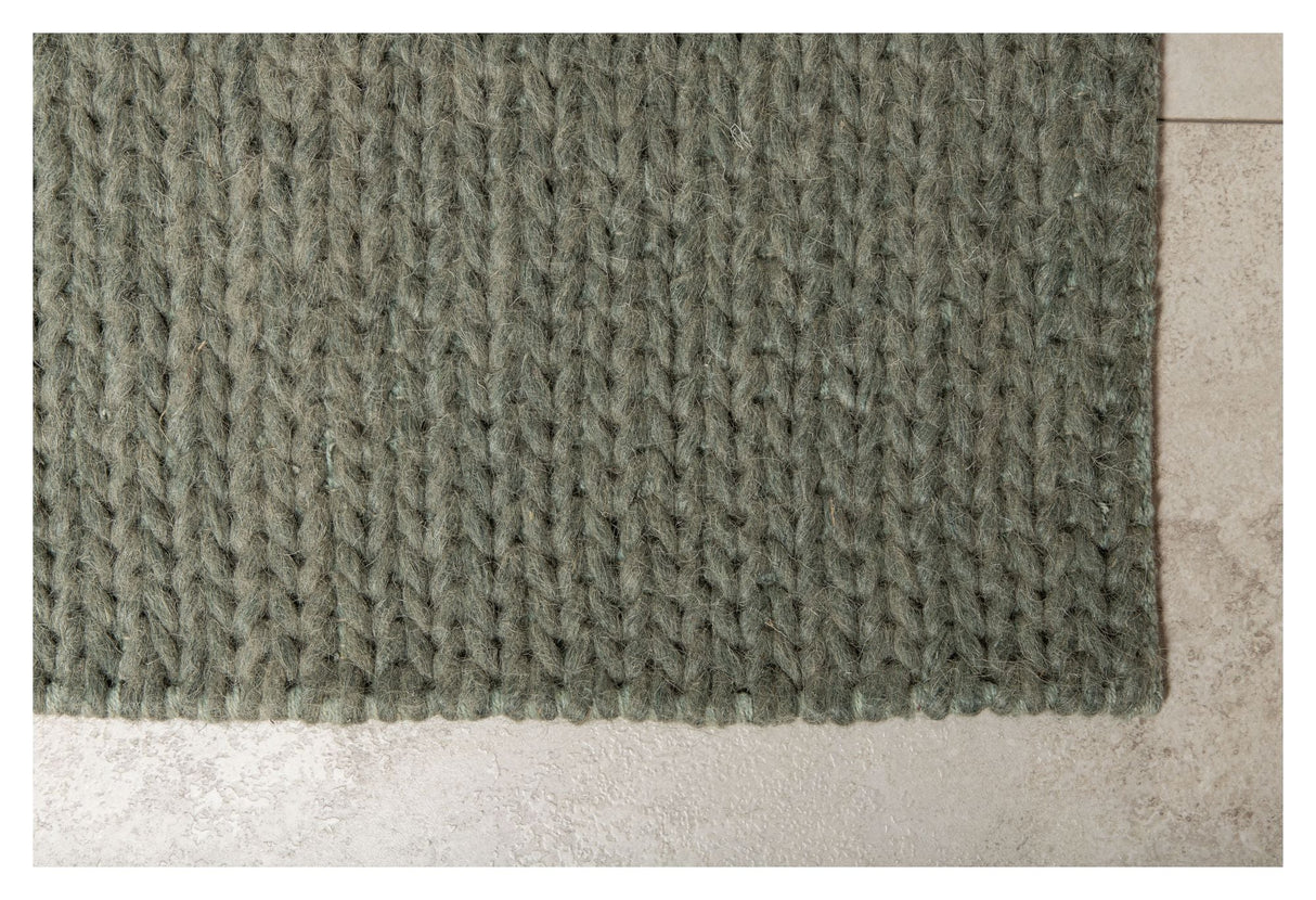 Marta Wool Mix Filt, 200x300, Green