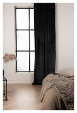 Mary Curtain 135x250 - Svart