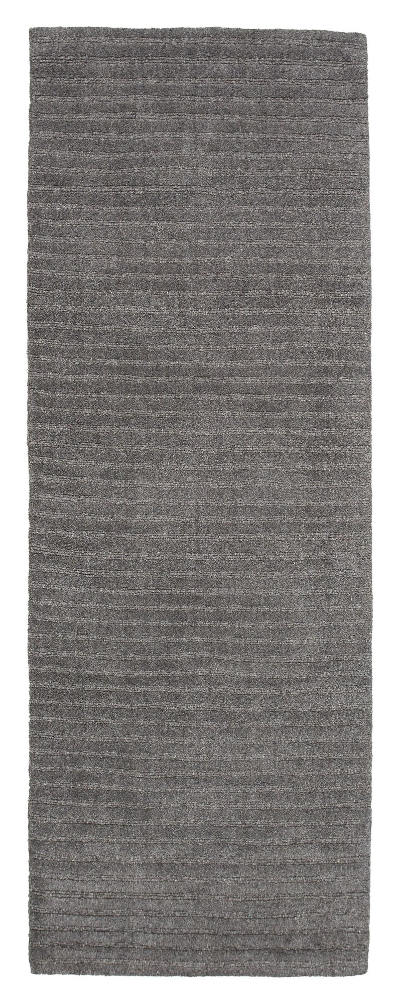 Milton Wool/Cotton Runner 200x70 - Dark Grey