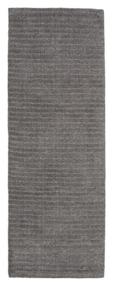 Milton Wool/Cotton Runner 200x70 - Dark Grey