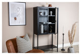 Misha Metal Bookcase, Black