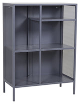 Misha Metal Shelf, Grey Steel Mesh