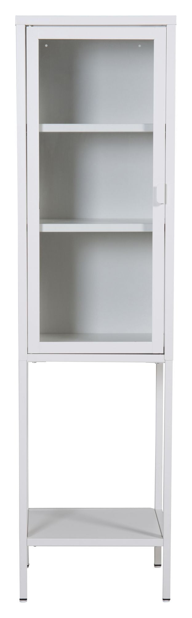 Misha Metal Cabinet, White