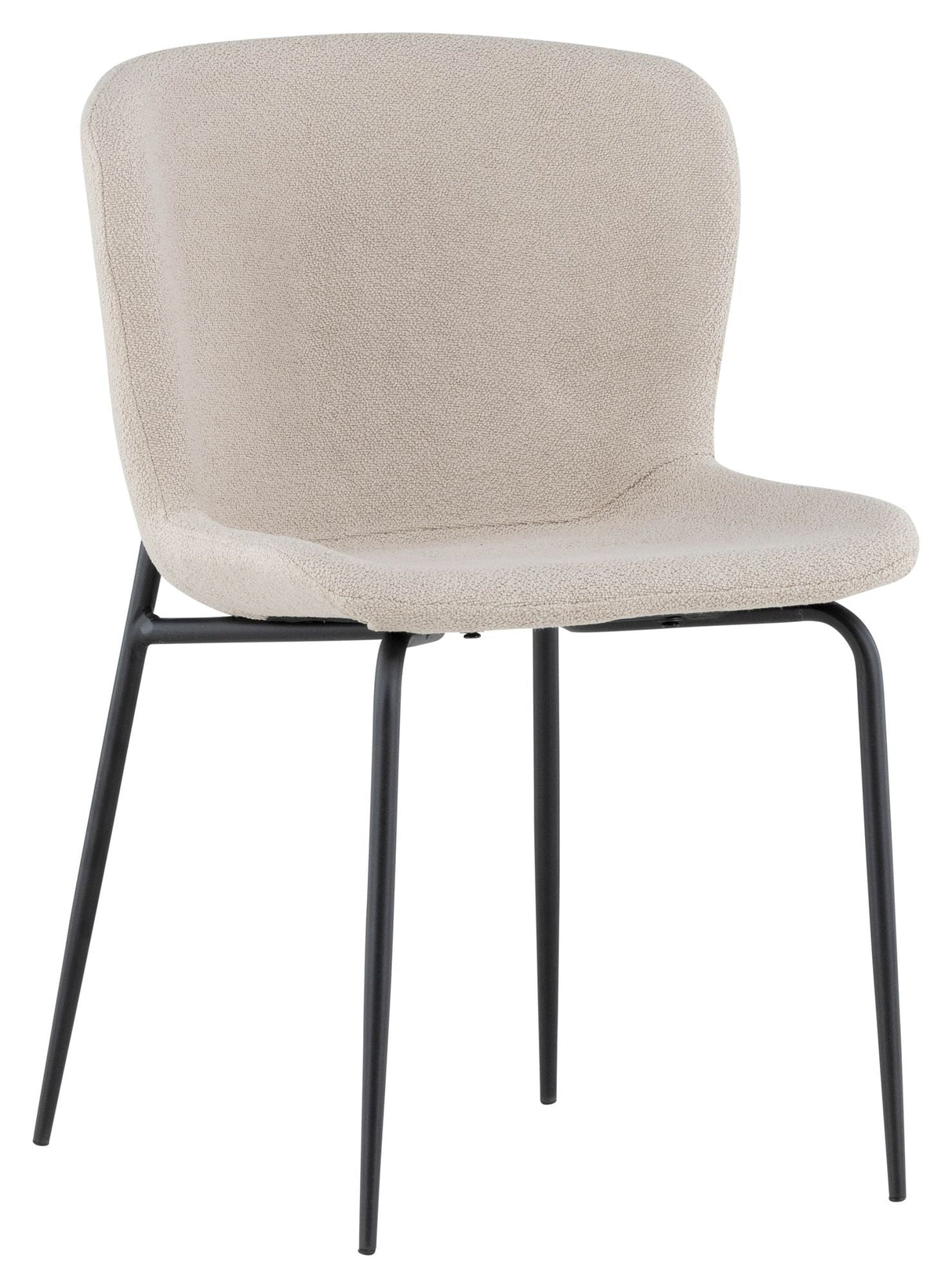 Modesto Dining Chair - Beige Bouclé