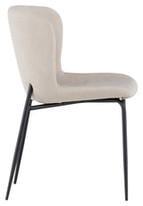 Modesto Dining Chair - Beige Bouclé