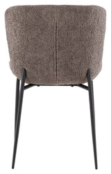 Modesto Dining Chair - Grey Bouclé