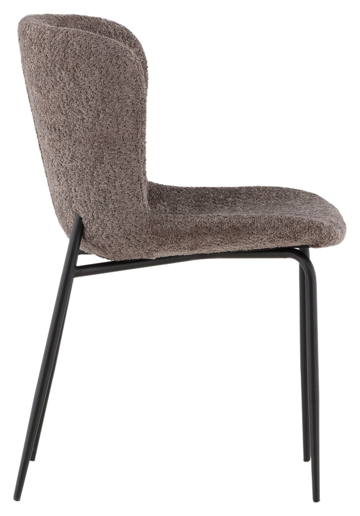 Modesto Dining Chair - Grey Bouclé