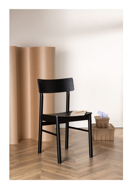 Montrose Dining Chair, Birch, Black