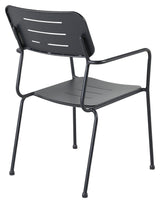 Nicke Garden Chair w. arm, svart