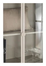 Piring Vitrine Cabinet - Beige