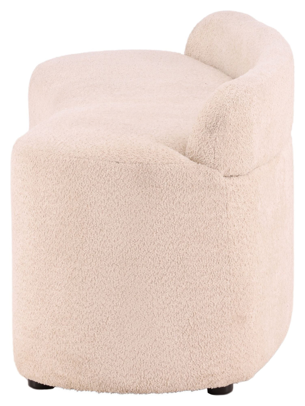 Pocatello 2 -sits soffa - vit bouclé