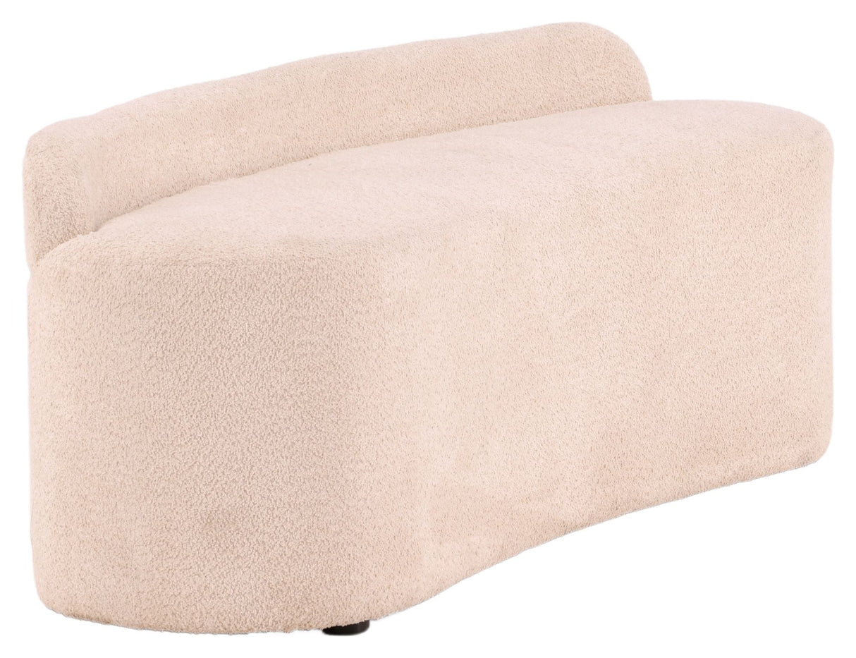 Pocatello 2 -sits soffa - vit bouclé