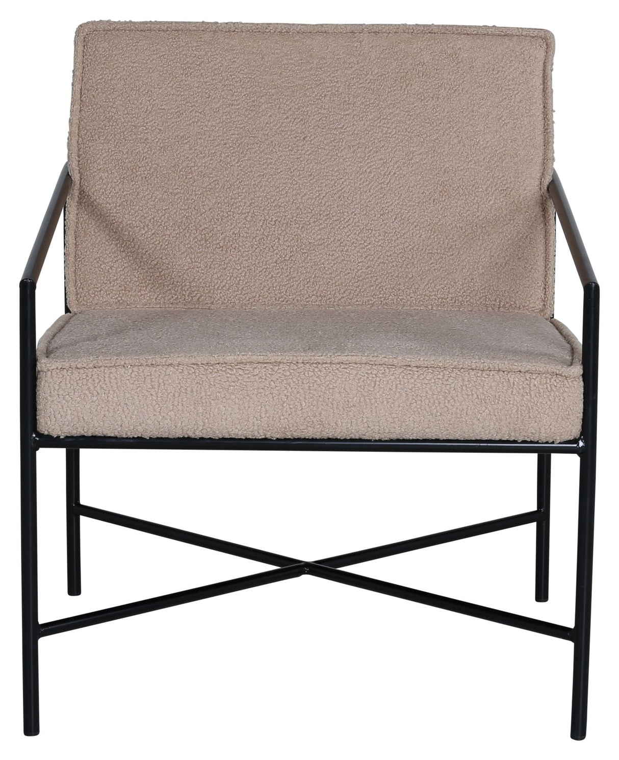 Rakel Lounge Chair, Beige Teddy