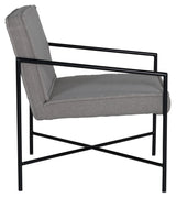 Rakel Lounge Chair, Grey Teddy