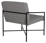 Rakel Lounge Chair, Grey Teddy