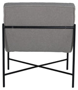 Rakel Lounge Chair, Grey Teddy