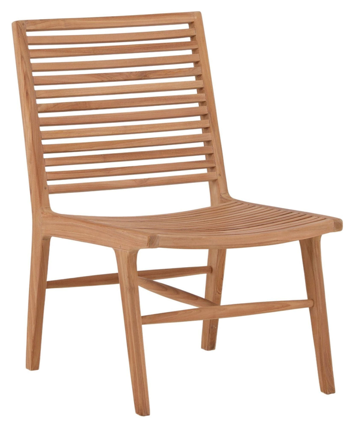 Bandfåtölj, teak