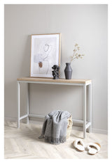 Rise Console Table, grå/askpapperslaminat