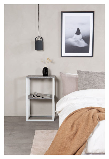 Rise Bedside Table - Betong Look