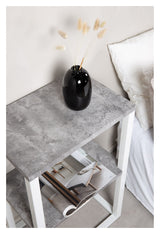 Rise Bedside Table - Betong Look