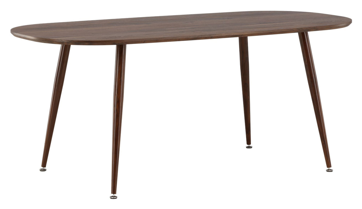 Sanford Dining Table, MDF, Dark Brown, 180 x 90