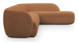 Rothschild 2,5 -sits soffa öppen höger - Clay Brown