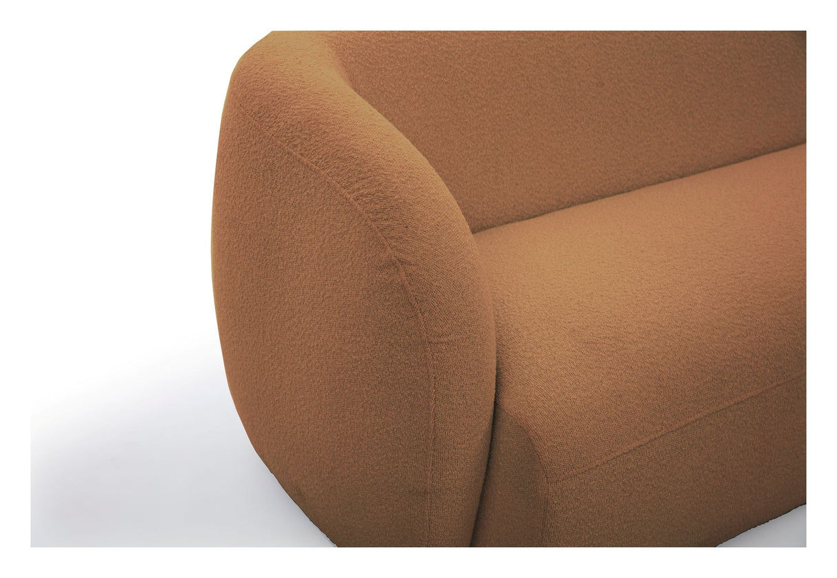 Rothschild 2,5 -sits soffa öppen höger - Clay Brown