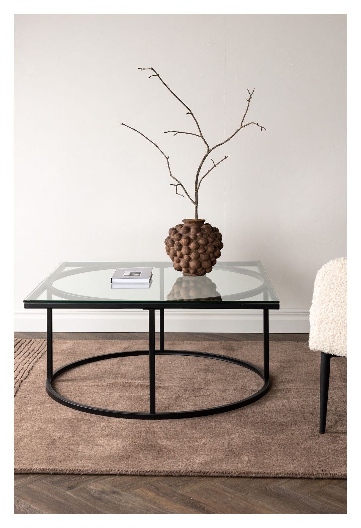 Skanör Coffee Table 90x90 - Svart